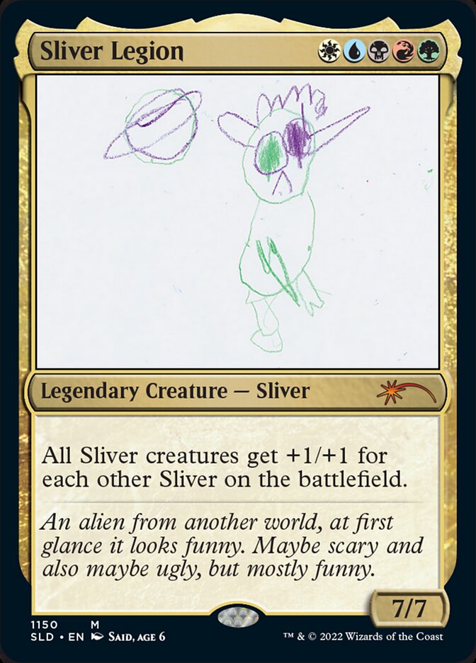 Sliver Legion (1150) (Secret Lair) Near Mint