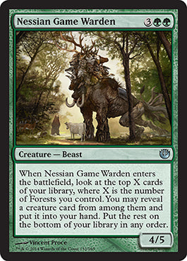 Nessian Game Warden (Journey into Nyx) Near Mint Foil