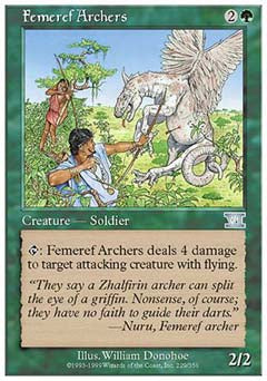 Femeref Archers (Classic 6th Edition) Near Mint