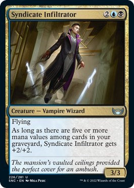 Syndicate Infiltrator (Streets of New Capenna) Near Mint Foil