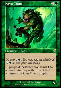 Kavu Titan (Invasion) Near Mint