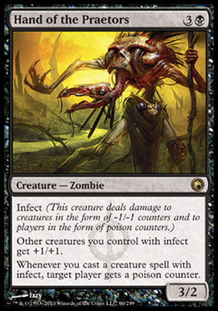 Hand of the Praetors (Scars of Mirrodin) Near Mint Foil