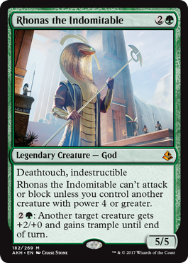 Rhonas the Indomitable (Amonkhet) Near Mint
