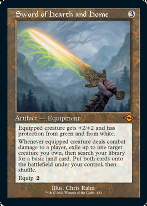 Sword of Hearth and Home (Retro Frame) (Modern Horizons 2) Near Mint