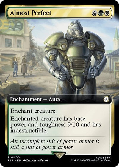 Almost Perfect (Extended Art) (Universes Beyond: Fallout) Near Mint