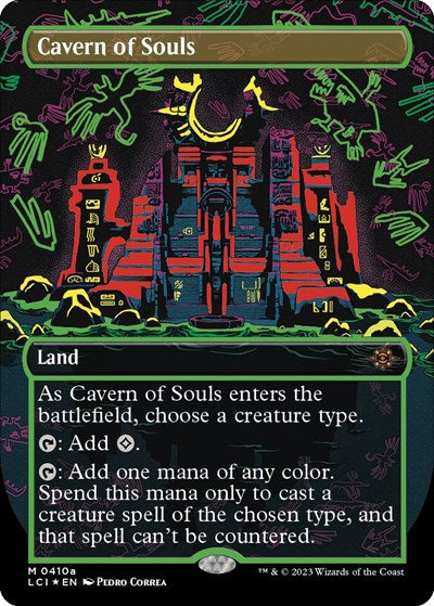 Cavern of Souls (0410a) (Borderless) (The Lost Caverns of Ixalan) Near Mint