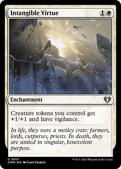 Intangible Virtue (Commander Masters) Near Mint