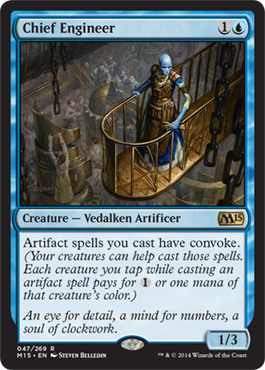 Chief Engineer (Magic 2015 Core Set) Near Mint