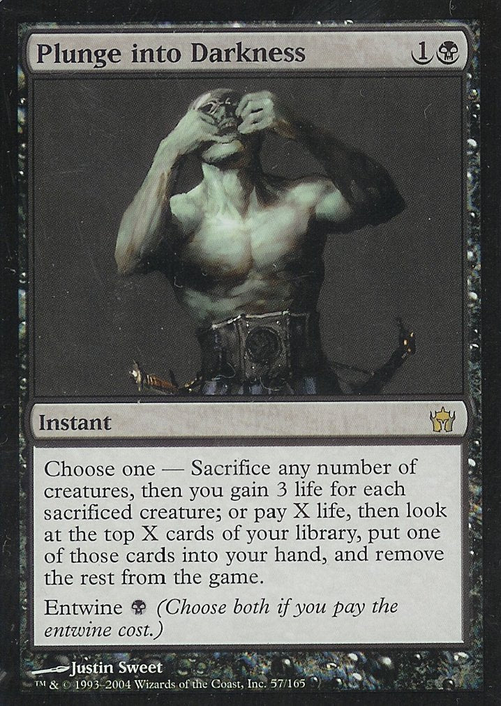 Plunge into Darkness (Fifth Dawn) Near Mint Foil