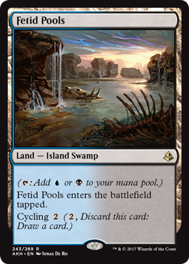 Fetid Pools (Amonkhet) Near Mint Foil