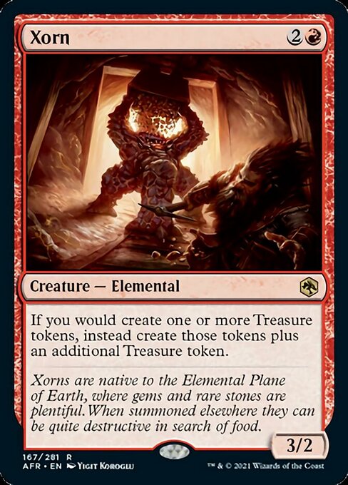 Xorn (Adventures in the Forgotten Realms) Near Mint Foil