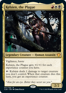Kelsien, the Plague (Commander 2020 Ikoria) Near Mint