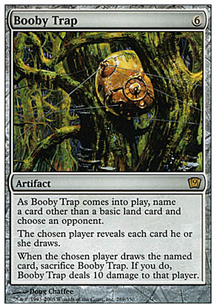 Booby Trap (9th Edition) Near Mint Foil