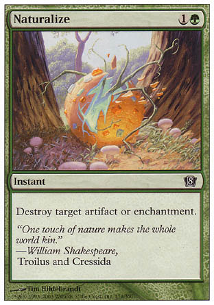 Naturalize (8th Edition) Light Play Foil