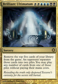 Brilliant Ultimatum (Shards of Alara) Light Play Chinese