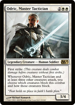 Odric, Master Tactician (Magic 2013 Core Set) Near Mint Foil