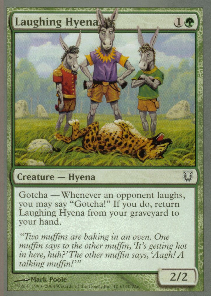 Laughing Hyenas (Unhinged) Near Mint