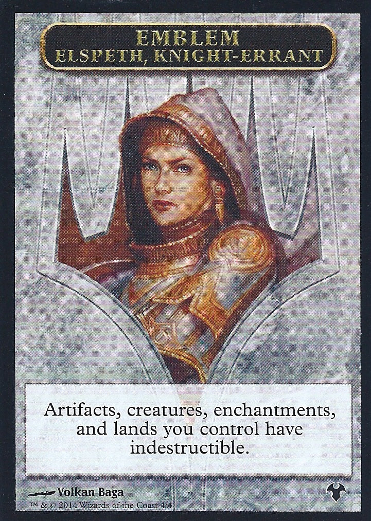 Emblem Elspeth Knight Errant (Modern Event Deck 2014) Near Mint