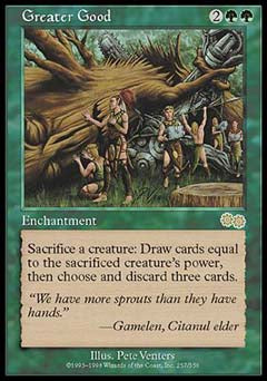 Greater Good (Urza's Saga) Near Mint