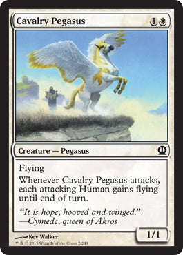 Cavalry Pegasus (Theros) Near Mint Foil