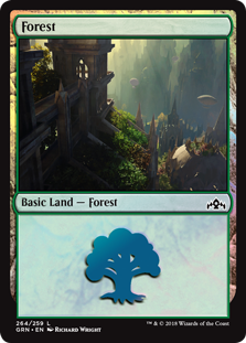 Forest (Guilds of Ravnica) Near Mint