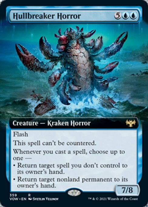 Hullbreaker Horror (Extended Art) (Innistrad: Crimson Vow) Near Mint
