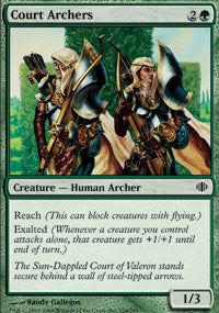 Court Archers (Shards of Alara) Near Mint Foil