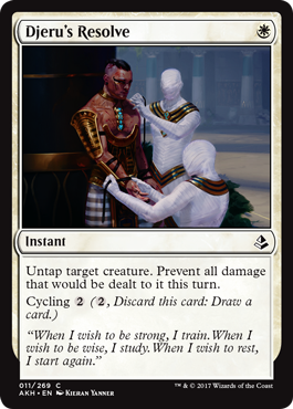 Djeru's Resolve (Amonkhet) Near Mint
