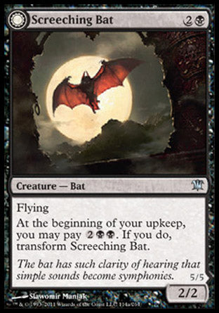 Screeching Bat (Stalking Vampire) (Innistrad) Near Mint Foil