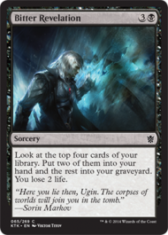 Bitter Revelation (Khans of Tarkir) Near Mint