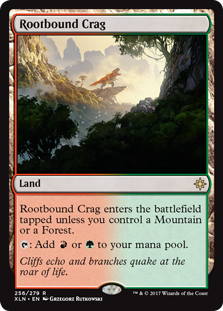 Rootbound Crag (Ixalan) Near Mint