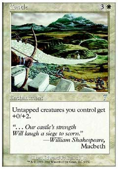Castle (7th Edition) Near Mint Foil