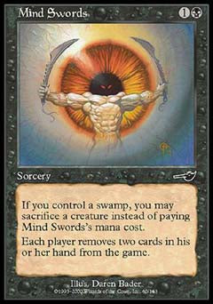 Mind Swords (Nemesis) Near Mint Foil