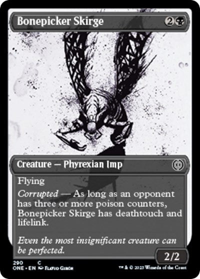 Bonepicker Skirge (Showcase) (Phyrexia: All Will Be One) Near Mint