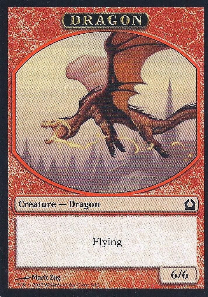 Dragon Token (R2R) (Return to Ravnica) Near Mint