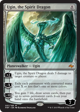 Ugin, the Spirit Dragon (Fate Reforged) Near Mint