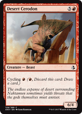 Desert Cerodon (Amonkhet) Near Mint Foil