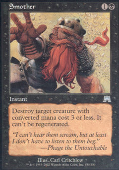 Smother (Onslaught) Near Mint Foil
