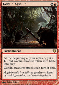 Goblin Assault (Shards of Alara) Near Mint Foil