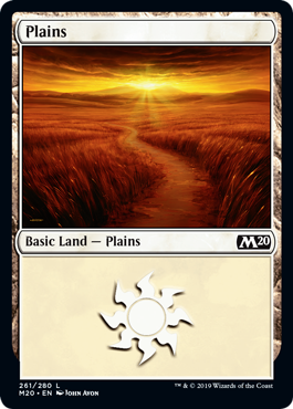 Plains (261) (Magic 2020 Core Set) Near Mint