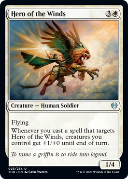 Hero of the Winds (Theros Beyond Death) Near Mint Foil