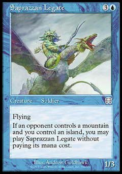 Saprazzan Legate (Mercadian Masques) Near Mint