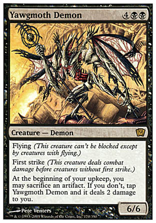 Yawgmoth Demon (9th Edition) Near Mint Foil