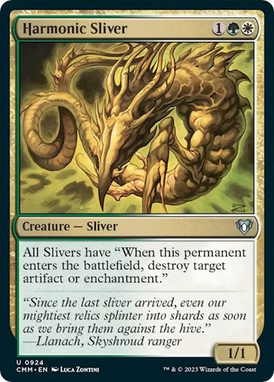 Harmonic Sliver (Commander Masters) Near Mint