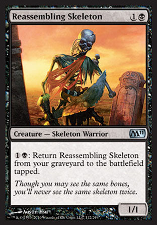 Reassembling Skeleton (Magic 2011 Core Set) Near Mint
