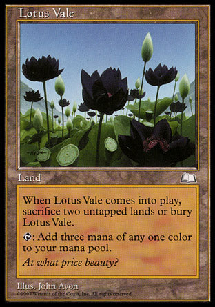 Lotus Vale (Weatherlight) Light Play