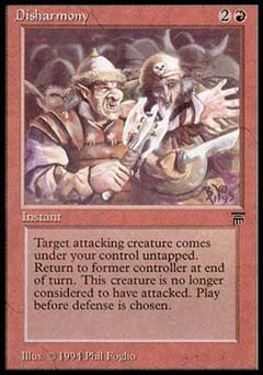 Disharmony (Legends) Near Mint