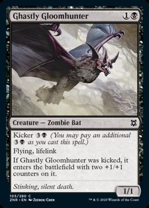 Ghastly Gloomhunter (Zendikar Rising) Near Mint