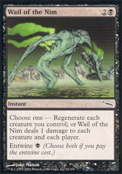 Wail of the Nim (Mirrodin) Near Mint