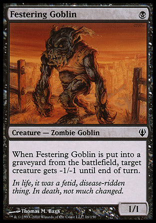 Festering Goblin (Archenemy) Near Mint